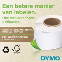 ETIKET DYMO LABELWRITER MULTIFUNCTIONEEL 25X25MM 1 ROL Á 750 STUKS WIT-3
