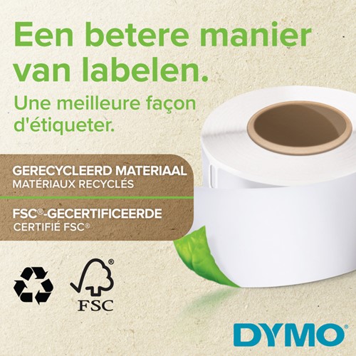 ETIKET DYMO LABELWRITER MULTIFUNCTIONEEL 13X25MM 1 ROL Á 1000 STUKS WIT-3