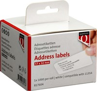 LABELETIKET QUANTORE 11354 57MMX32MM ADRES WIT 1000 STUKS-1