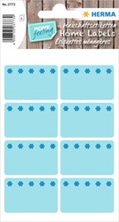 ETIKET HERMA 3773 26X40MM DIEPVRIES BLAUW 48 STUKS