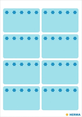 ETIKET HERMA 3773 26X40MM DIEPVRIES BLAUW 48 STUKS-2