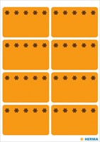 ETIKET HERMA 3774 26X40MM DIEPVRIES ORANJE 48 STUKS-2