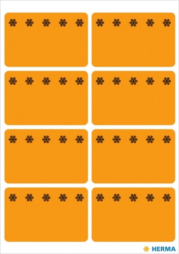 ETIKET HERMA 3774 26X40MM DIEPVRIES ORANJE 48 STUKS-2