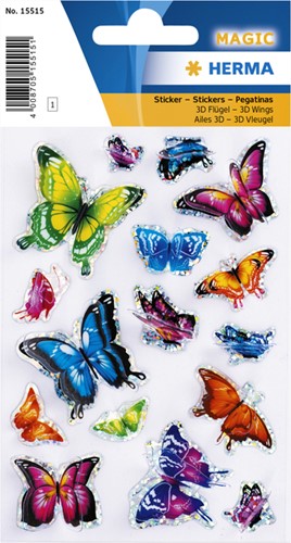 ETIKET HERMA 15515 VLINDER 3D VLEUGELEFFECT-2