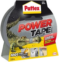PLAKBAND PATTEX POWER TAPE 50MMX10M GRIJS