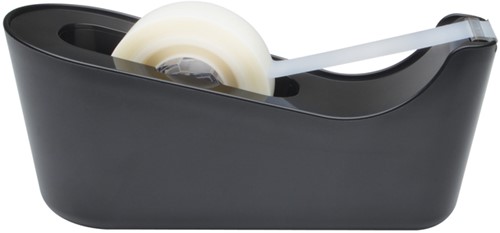 PLAKBANDHOUDER SCOTCH C18 ZWART + 1 ROL MAGIC TAPE 19MMX33M