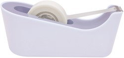 PLAKBANDHOUDER SCOTCH C18 LAVENDEL + 1 ROL MAGIC TAPE 19MMX33M