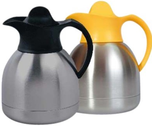 THERMOSKAN IEZZY THEEKAN 1LITER ROESTVRIJSTAAL GELE DOP-2
