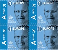 POSTZEGEL BELGIE WAARDE 1 EUROPA PAK À 50 STUKS-2