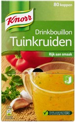 DRINKBOUILLON KNORR TUINKRUIDEN 80 STUKS
