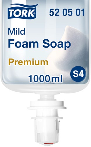 HANDZEEP TORK S4 PREMIUM SCHUIM 1000ML MILD 520501