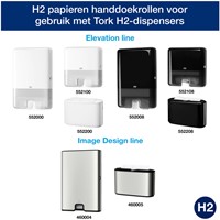 HANDDOEK TORK H2 XPRESS PREMIUM MULTIFOLD 2-LAAGS 212X255MM 21X150 VEL WIT 100289-3