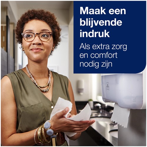 HANDDOEKROL TORK H1 MATIC PREMIUM 2-LAAGS 100M WIT 290016-2