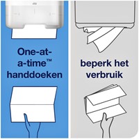 HANDDOEKDISPENSER TORK H3 ELEVATION WIT 553000-3