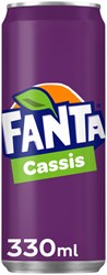 FRISDRANK FANTA CASSIS BLIK 330ML