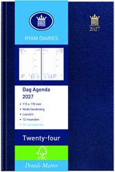 AGENDA 2027 RYAM TWENTY-FOUR MUNDIOR 1DAG/1PAGINA BLAUW