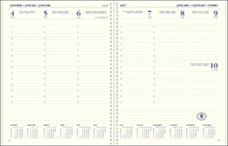 AGENDAVULLING 2027 RYAM EXECUTIVE A5 7DAGEN/2PAGINA'S STAAND
