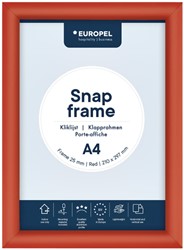 KLIKLIJST EUROPEL A4 25MM ROOD