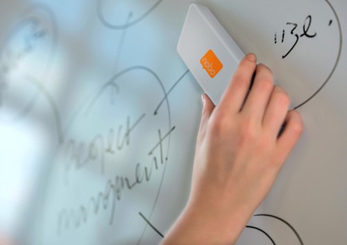WHITEBOARDWISSER NOBO MAGNETISCH MET VERWISSELBARE STRIP-2