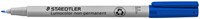 VILTSTIFT STAEDTLER LUMOCOLOR 316 NON PERMANENT F BLAUW