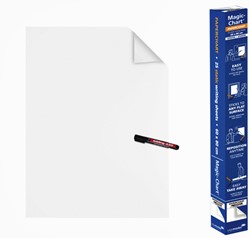 MAGIC-CHART LEGAMASTER PAPERCHART FOLIE 60X80CM WIT 25 VEL