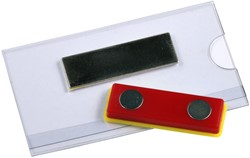 BADGE EUROPEL MAGNETISCH 75X40MM