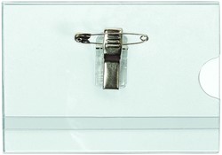 BADGE QUANTORE MET CLIP EN SPELD 60X90MM