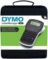 LABELPRINTER DYMO LABELMANAGER 280 DRAAGBAAR QWERTY 12MM ZWART IN KOFFER