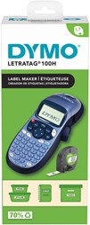 LABELPRINTER DYMO LETRATAG 100H DRAAGBAAR ABC 12MM BLAUW
