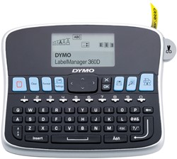LABELPRINTER DYMO LABELMANAGER 360D DRAAGBAAR QWERTY 19MM ZWART