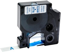 LABELTAPE DYMO LABELMANAGER D1 POLYESTER 12MM BLAUW OP WIT-4