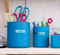 LABELTAPE DYMO LABELMANAGER D1 POLYESTER 12MM ZWART OP BLAUW-4