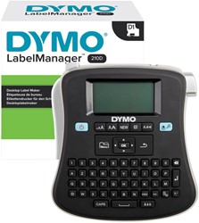 LABELPRINTER DYMO LABELMANAGER 210D+ DRAAGBAAR AZERTY 12MM ZWART