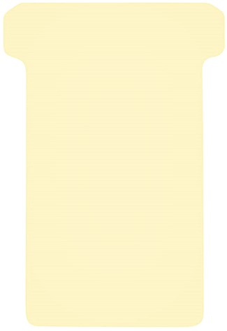 T-KAART DJOIS FORMAAT 2 48MM BEIGE 100 STUKS