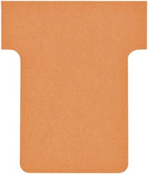 T-KAART NOBO NR 1.5 36MM ORANJE 100 STUKS