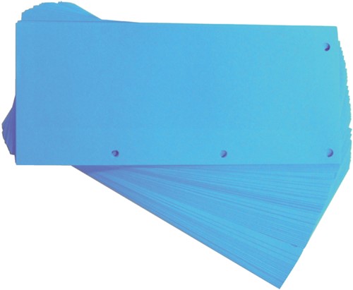 SCHEIDINGSSTROOK OXFORD DUO 240X105MM BLAUW 60 STUKS
