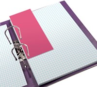 SCHEIDINGSSTROOK OXFORD DUO 240X105MM ROZE 60 STUKS-3