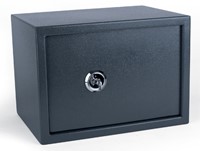 KLUIS PAVO MET STERSLEUTEL 350X250X250MM DONKERGRIJS