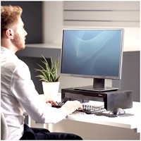MONITORSTANDAARD FELLOWES DESIGNER SUITES ZWART-3