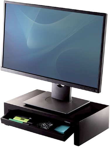 MONITORSTANDAARD FELLOWES DESIGNER SUITES ZWART-1