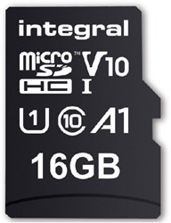 GEHEUGENKAART INTEGRAL MICROSDHC V10 16GB