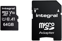 GEHEUGENKAART INTEGRAL MICROSDXC V10 64GB-2
