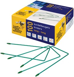 BUNDELBEUGEL LOEFF'S 1224 EXTRA LANG 150MM 100 STUKS
