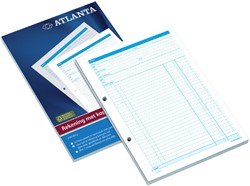 REKENINGBLOK DJOIS ATLANTA A4 50X2VEL MET CARBON