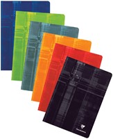 SCHRIFT CLAIREFONTAINE 170X220MM SCHOONSCHRIJVEN 64 PAGINA'S 90GR ASSORTI