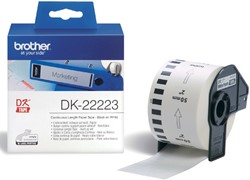 ETIKET BROTHER DK-22223 DOORLOPEND 50MM 1 ROL Á 30M WIT