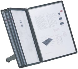 BUREAUSTANDAARD DURABLE 5540 SHERPA SOHO MET 5-TASSEN ZWART