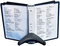 BUREAUSTANDAARD DURABLE 5540 SHERPA SOHO MET 5-TASSEN ZWART-2