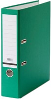 ORDNER QBASIC A4 80MM KARTON GROEN