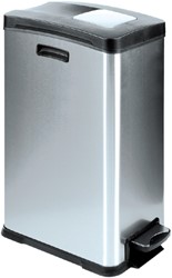PEDAALEMMER EKO REJOICE 30 LITER MAT RVS